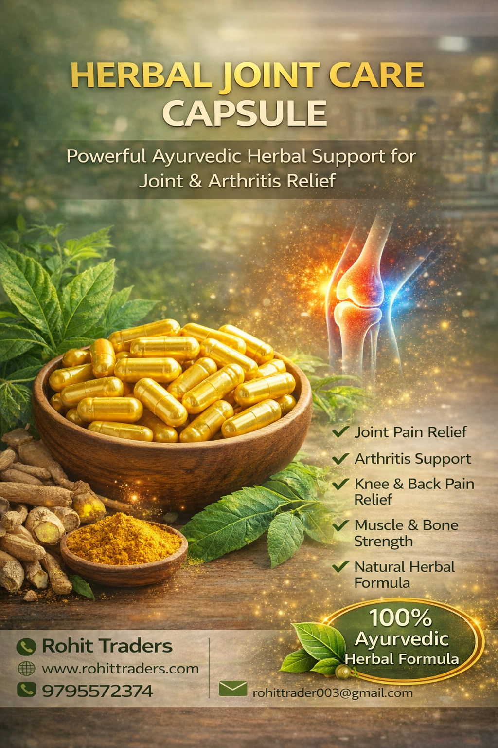 🌿 HERBALS 🌿 JOINT CARE 40 CAP